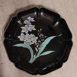Japanese Floral Plate